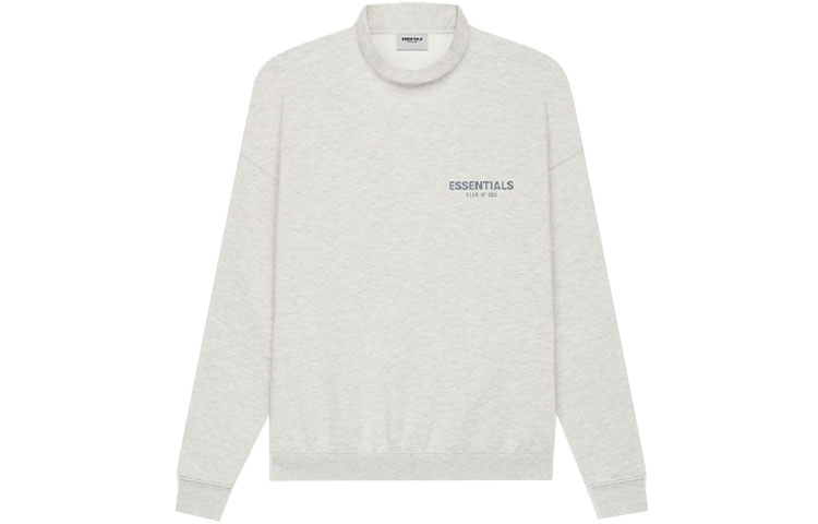 Пуловер с высоким воротником Fear Of God Essentials, Овсяный — фото 2