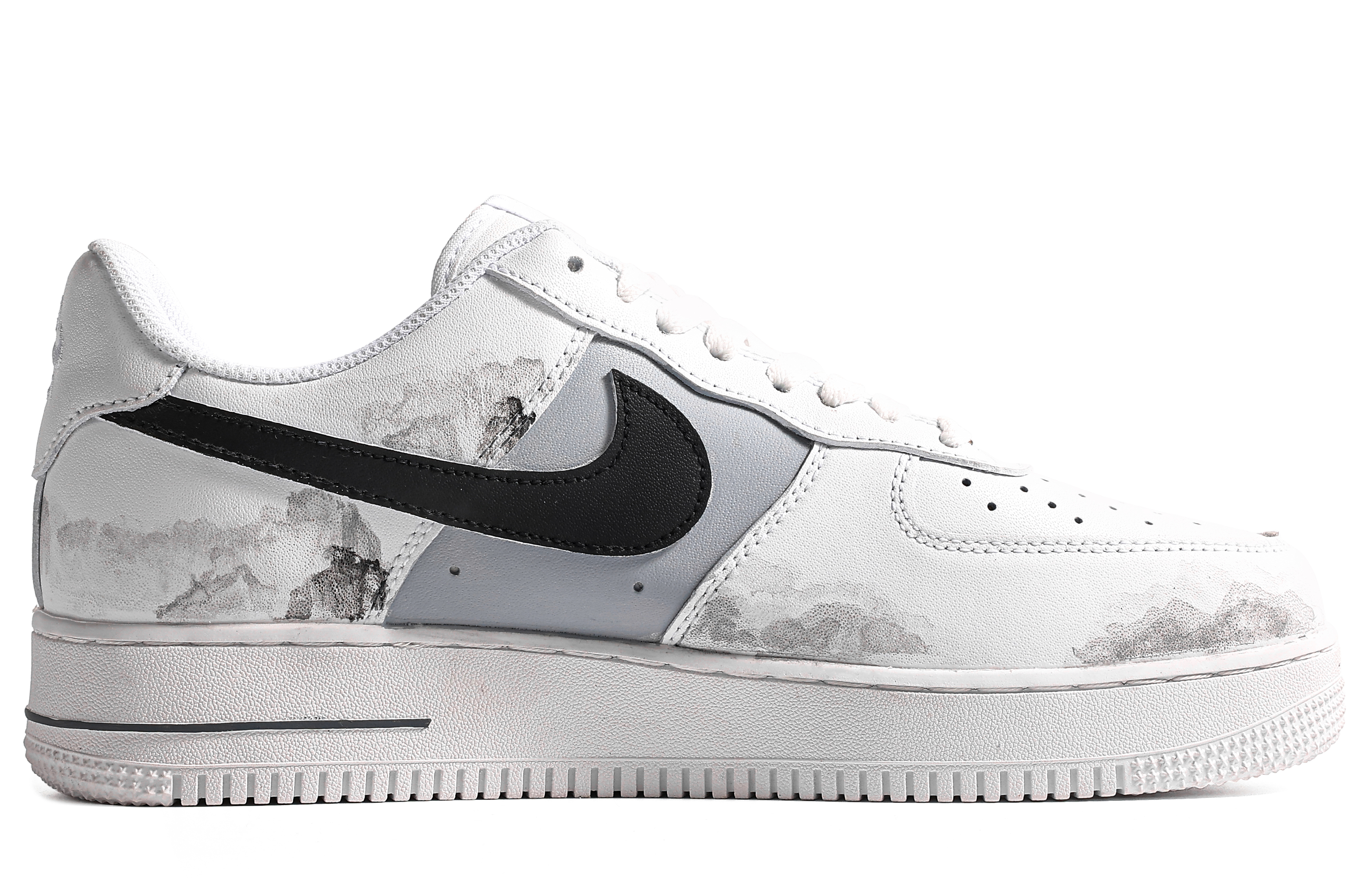 

Мужские кроссовки для скейтбординга Nike Air Force 1, Milky White