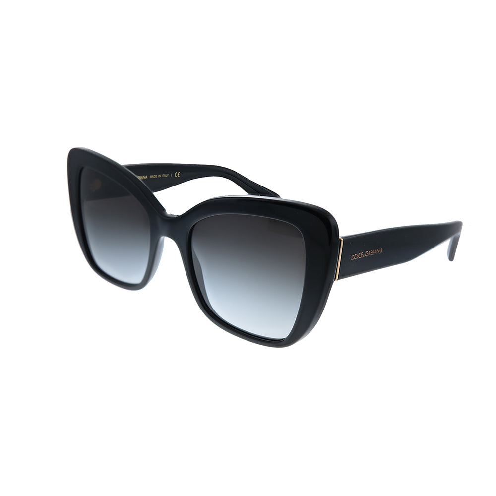 

Dolce & Gabbana DG 4348 501/8G женские солнцезащитные очки-бабочки, черный