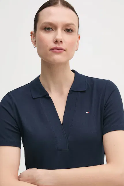 Платье мини в полоску Tommy Hilfiger, синий — фото 4