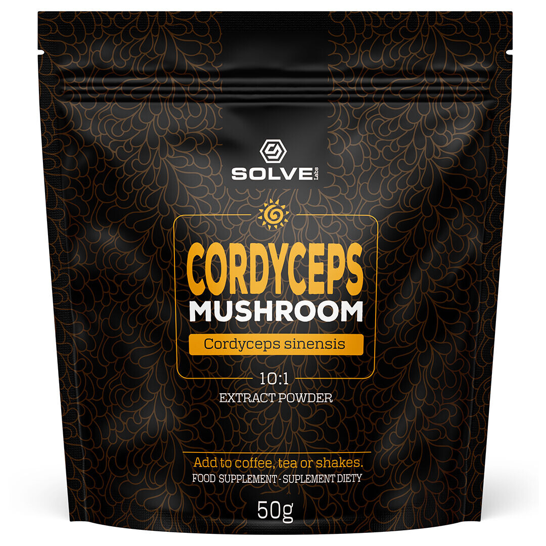 

Бад с экстрактами грибов 10:1 Solve Labs Cordyceps, 50 гр