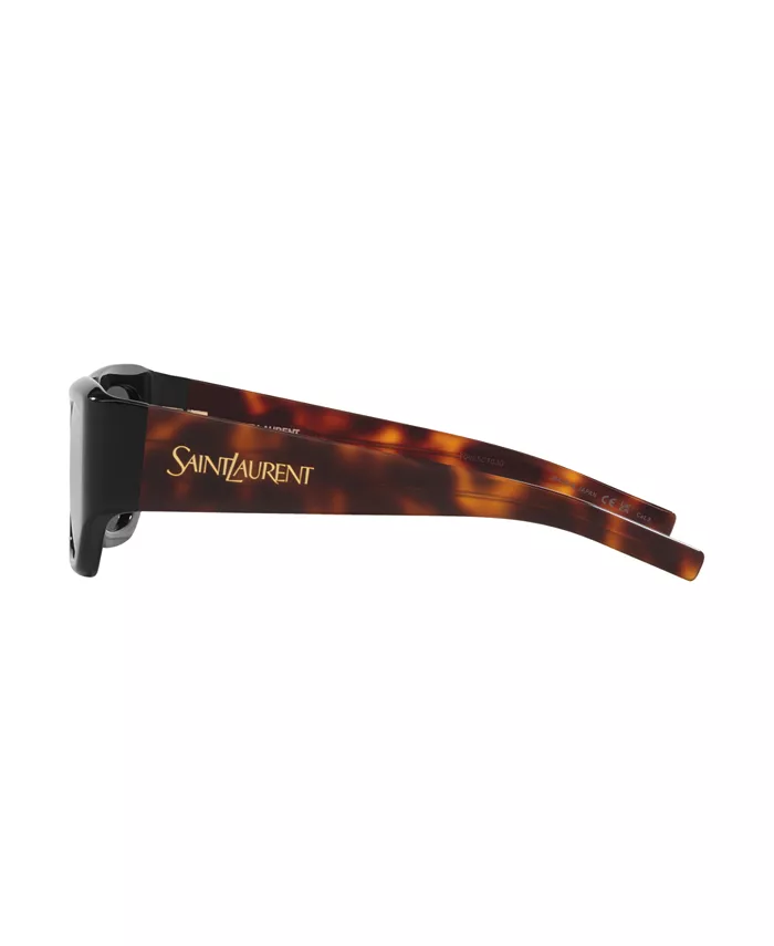 Женские классические солнцезащитные очки, SL 740 YS000619 Saint Laurent, черный — фото 3
