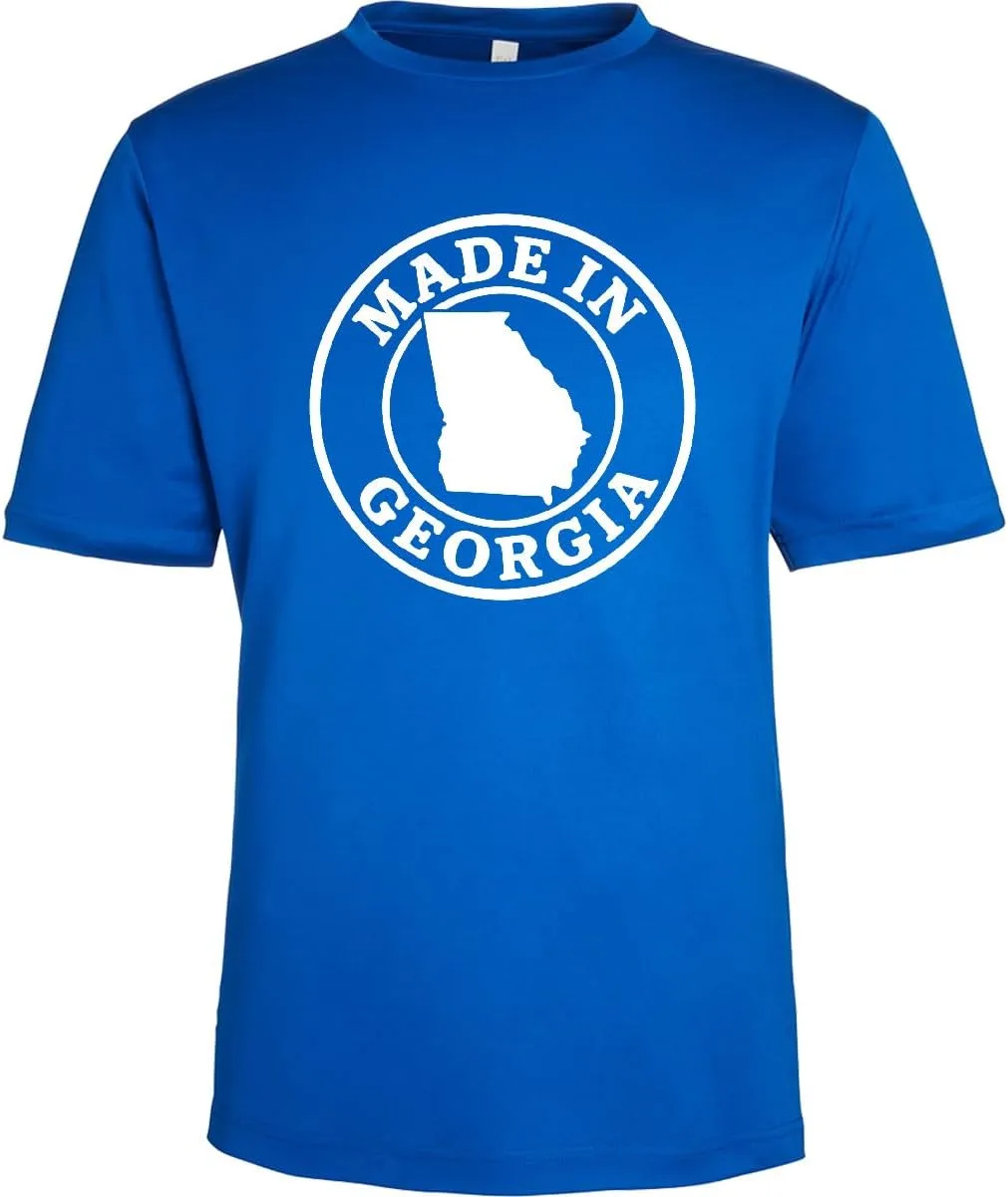 

Футболка Made in Georgia - White Adult Performance inktastic