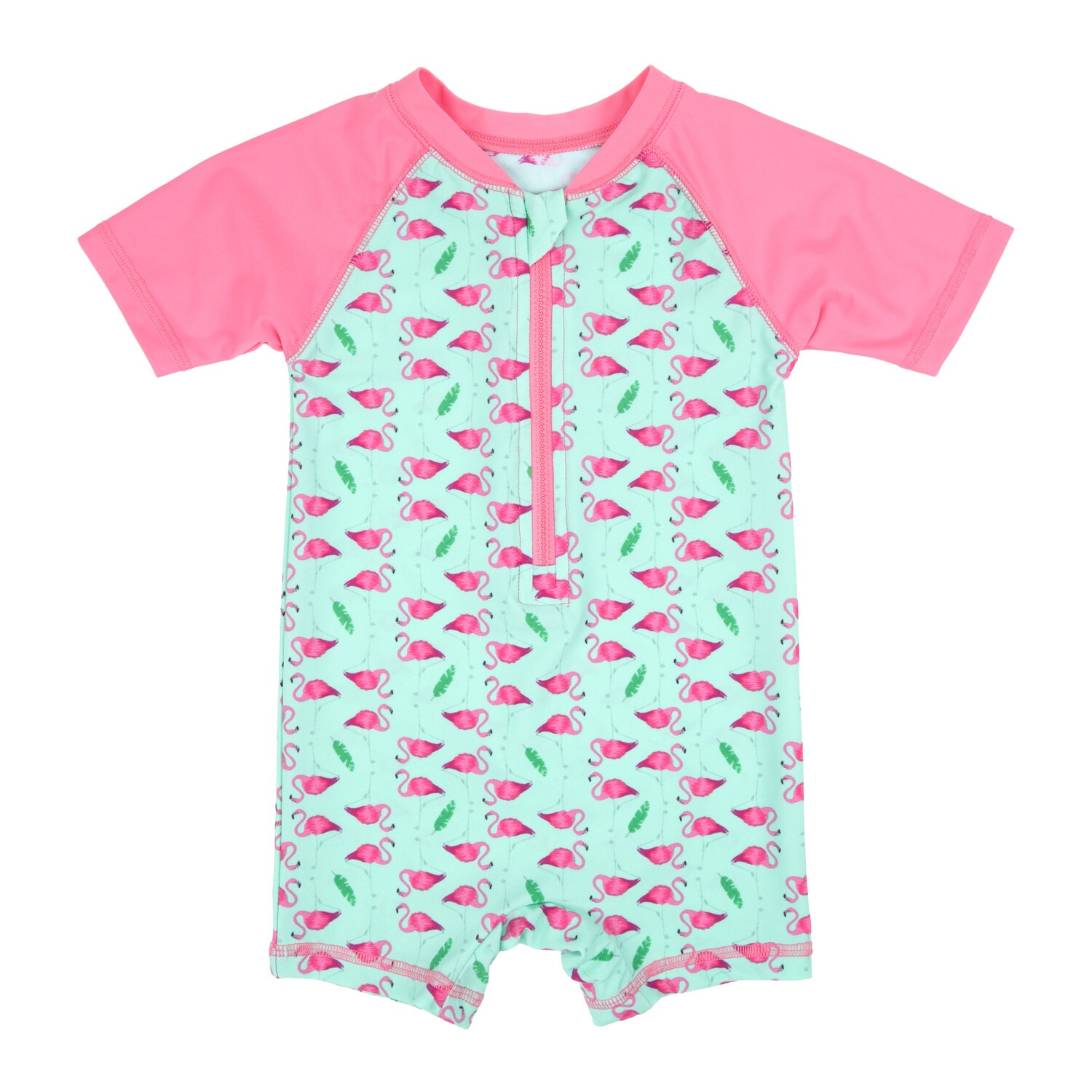 

Детский цельный рашгард Leveret, цвет Flamingo