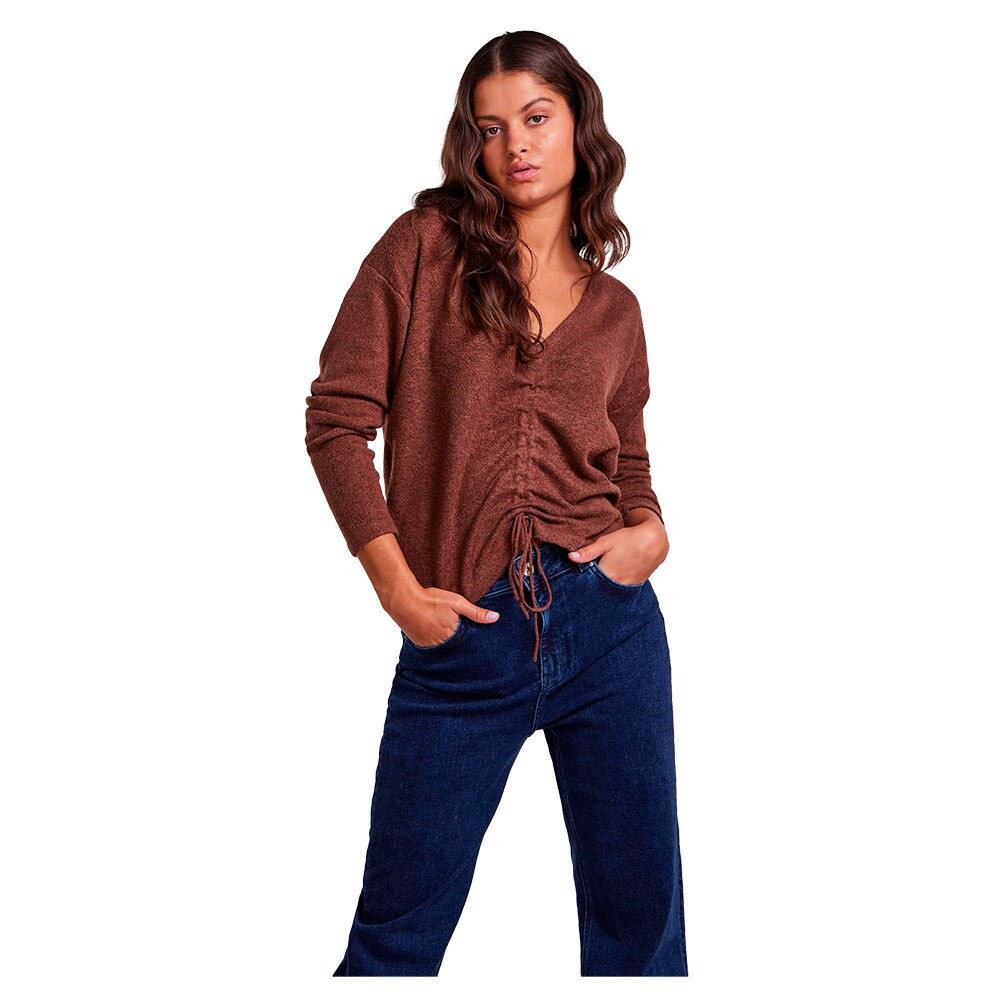 

Свитер Pieces Nandi V Neck, коричневый