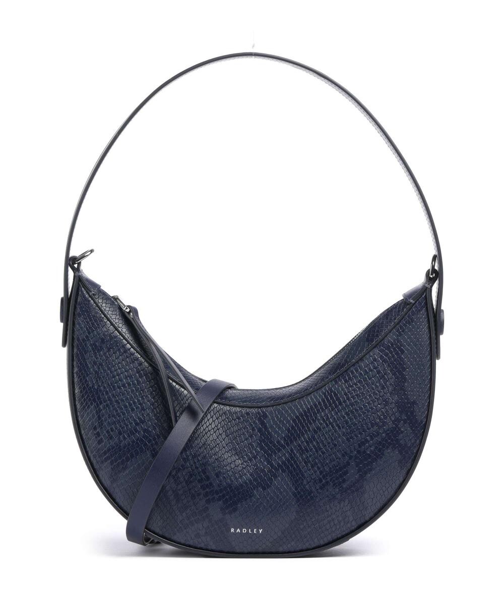 

Сумка на плечо Kensal из тисненой воловьей кожи. Radley London, синий