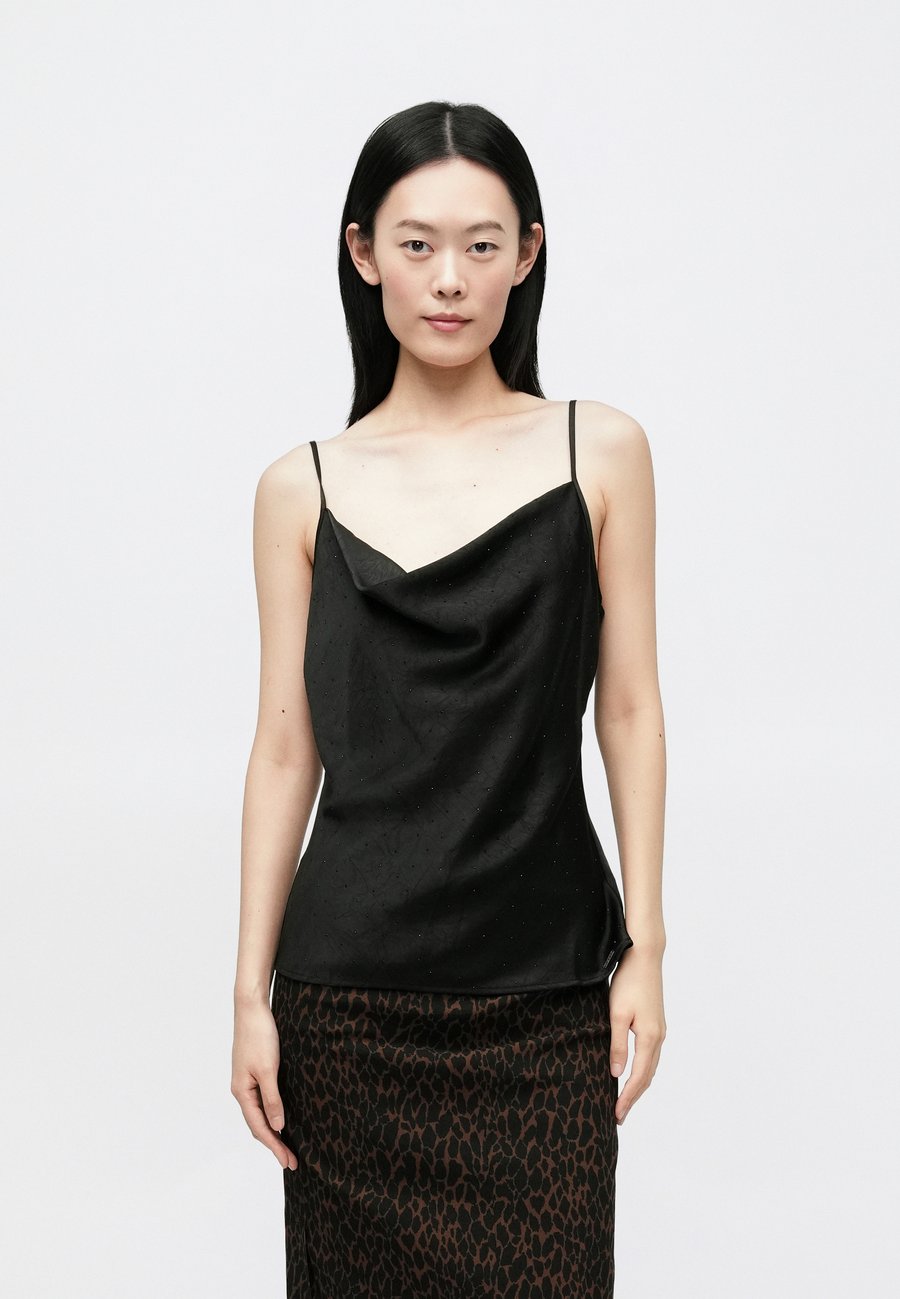 

Топ Guess MARA CAMISOLE, Jet Black/Black