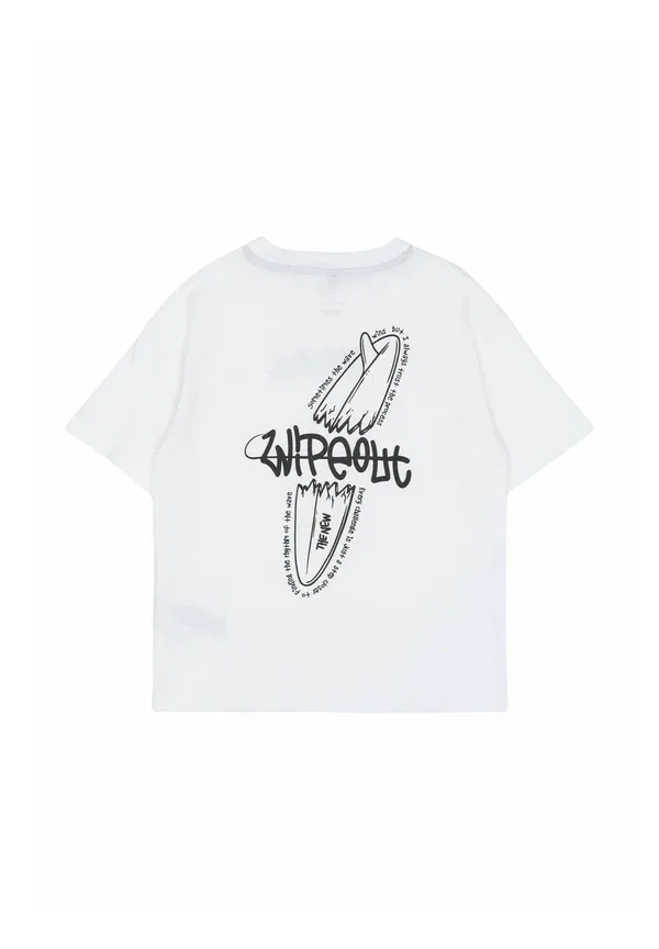 Футболка Tntanner os s_s tee print t-shirt The New, ярко-белый — фото 4