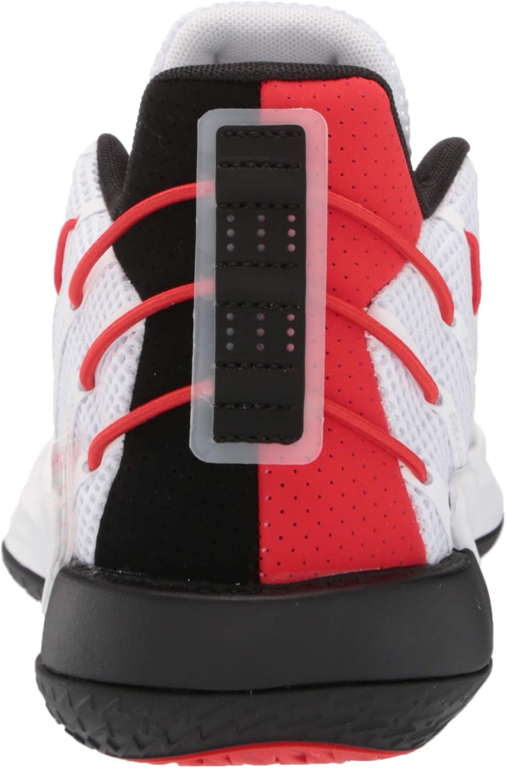 Женские кроссовки Adidas Dame 7, белый/черный/алый — фото 3