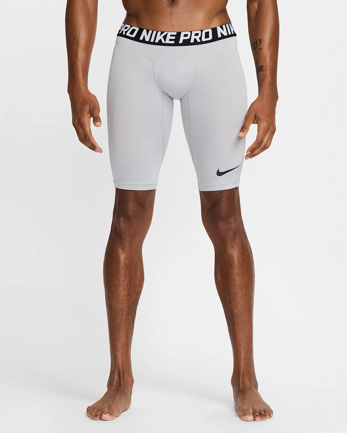 Мужские бейсбольные шорты Nike Pro Slider 10", Wolf Grey
