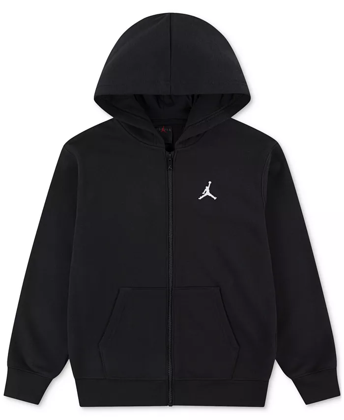

Толстовка с капюшоном Big Boys MJ Brooklyn Full-Zip Jordan, черный
