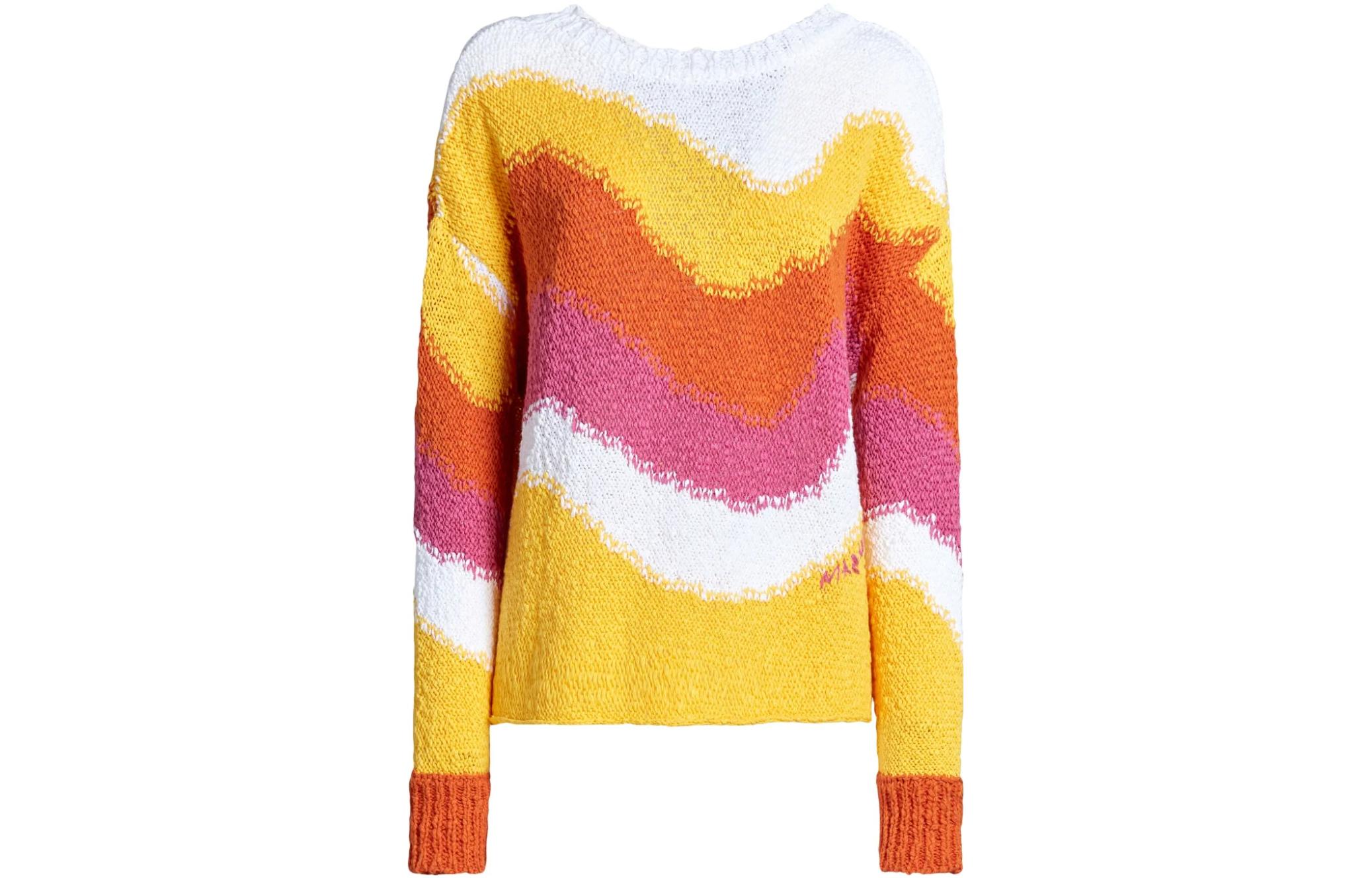 

Джемпер с цветными блоками MARNI, multicolor