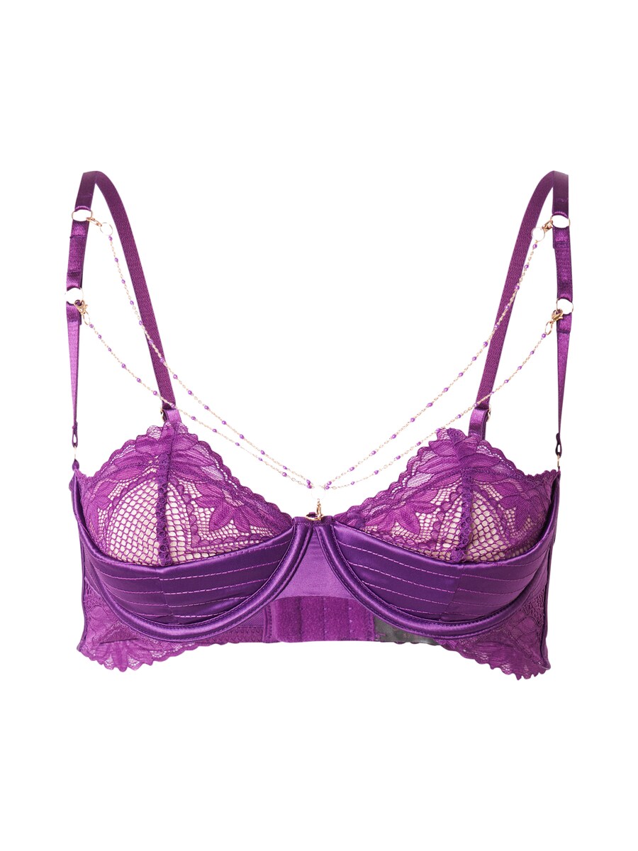 

Бюстгальтер-балконет Hunkemöller Belladonna, цвет Plum