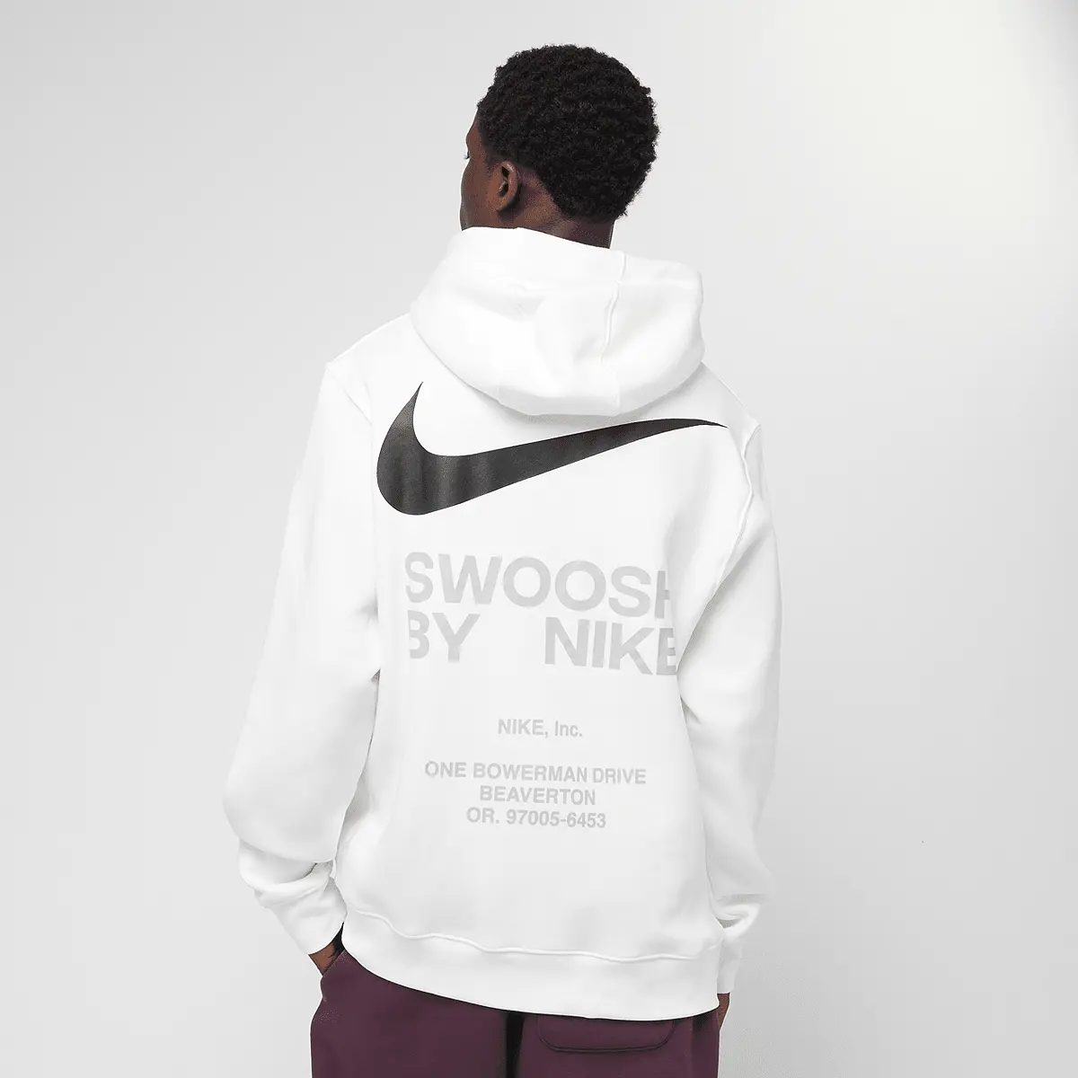 

Худи Nike Sportswear Athletic, белый/черный/серый