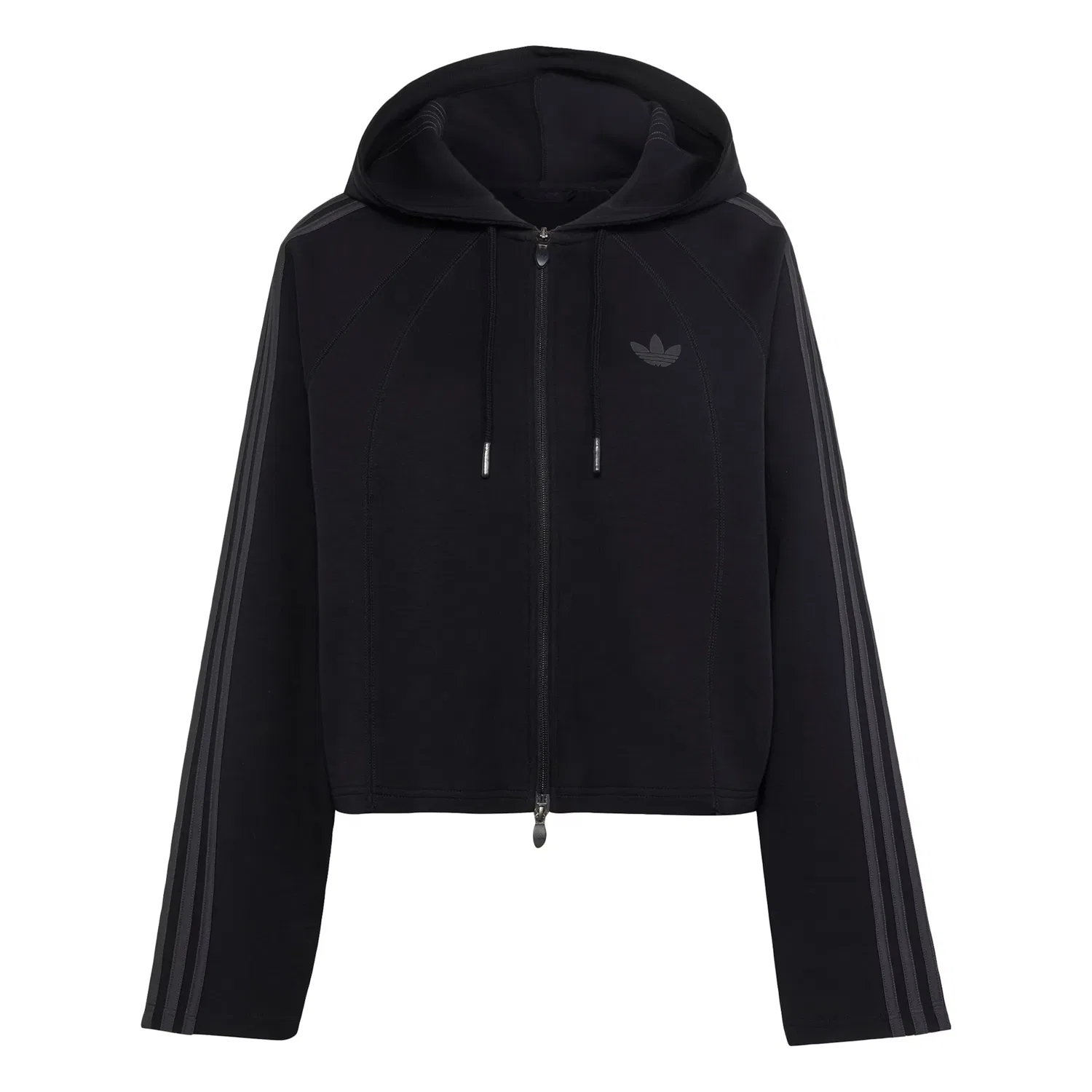 Худи на молнии Adidas Originals SST 2.0 черного цвета
