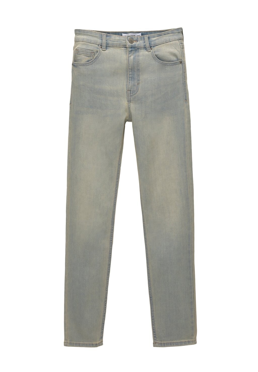 

Джинсы скинни HIGH WAIST PULL&BEAR, цвет Stone Blue Denim