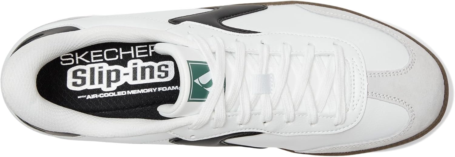 Мужские кроссовки Skechers Hotshot-relegate без застежек, белый — фото 2