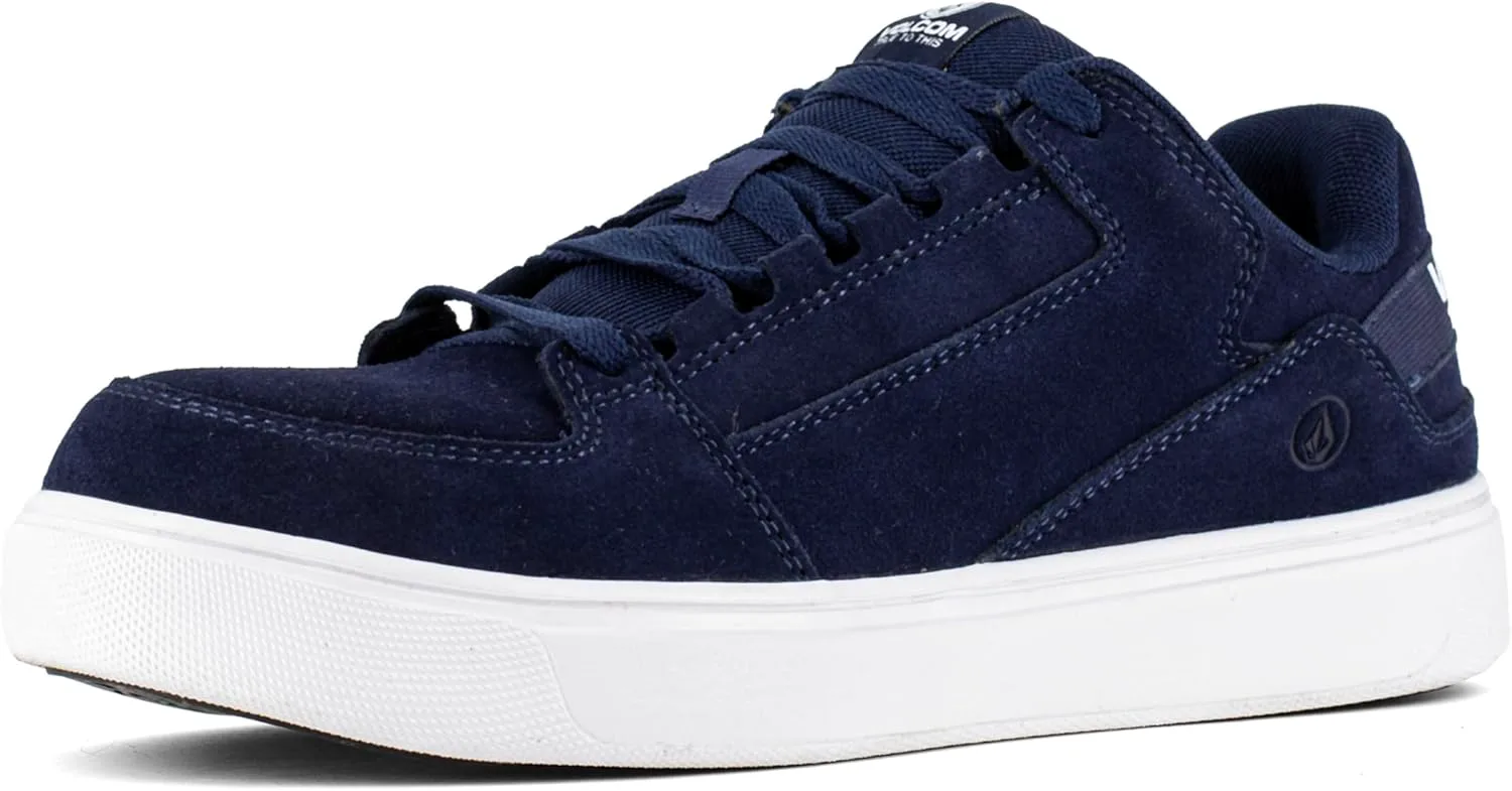 Мужские защитные кроссовки Volcom Evolve с усиленным носком - композитный носок - EH - SR, синий — фото 4