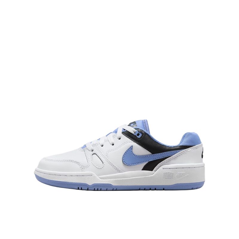 

Nike Детские кроссовки для скейтбординга Full Force Slip с низким верхом, устойчивые к истиранию, белые, синие, черные