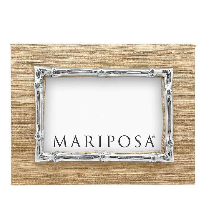 

Бамбуковая фоторамка Mariposa, 4 x 6 дюймов, коричневый/бежевый