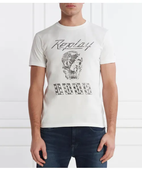 

Футболка Regular fit Replay, белый