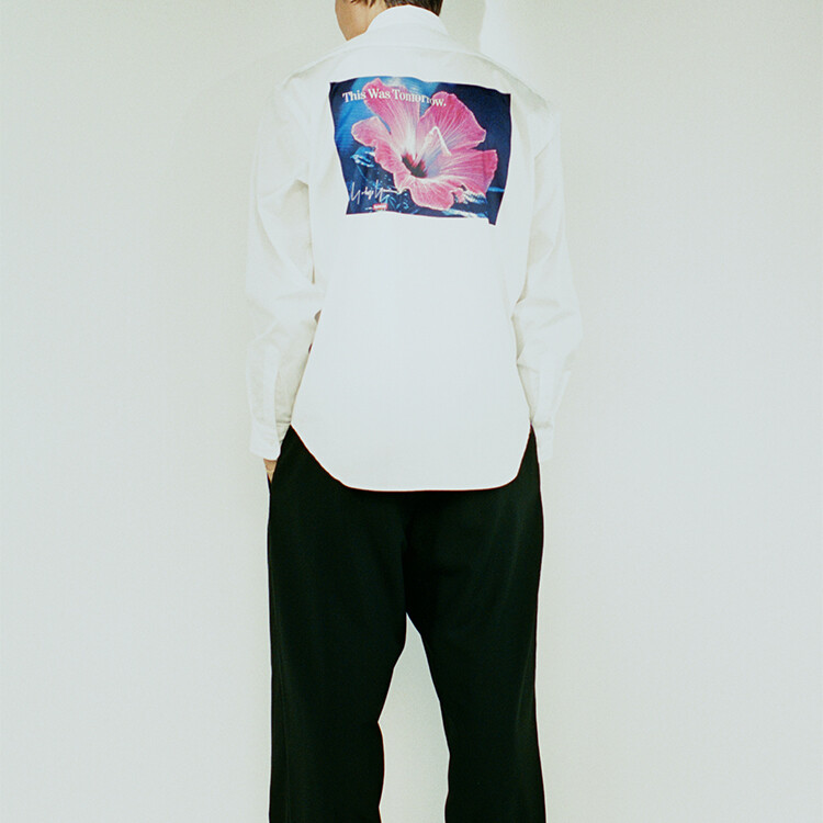 Рубашка унисекс из коллекции Yohji Yamamoto X Co-branded Supreme, белый — фото 2