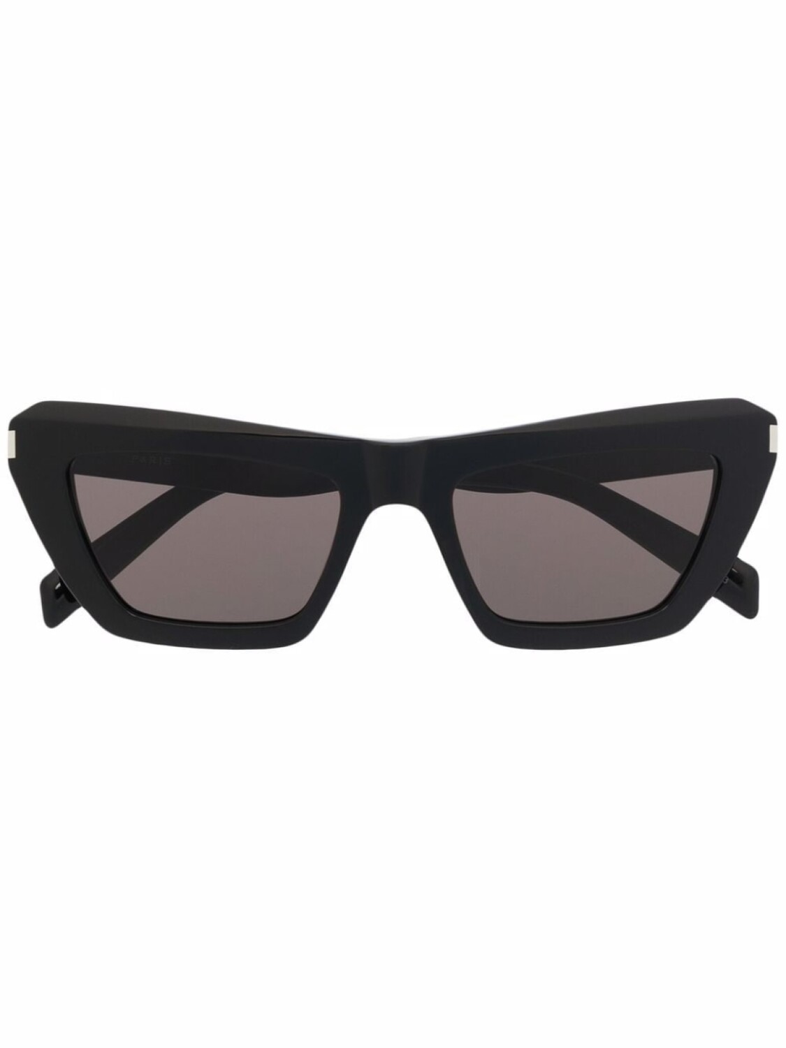 

Солнцезащитные очки в массивной оправе Saint Laurent Eyewear, черный