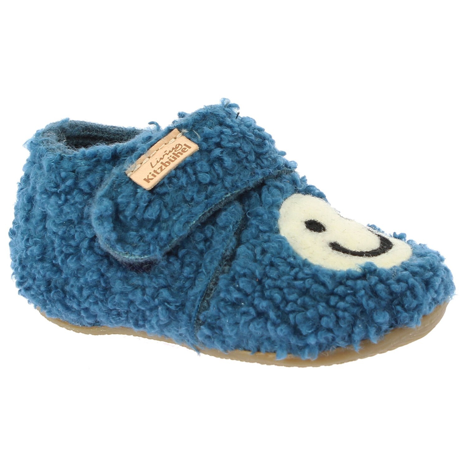 

Тапочки Living Kitzbühel Baby's Klettschuh Smiley, цвет Lyons Blue