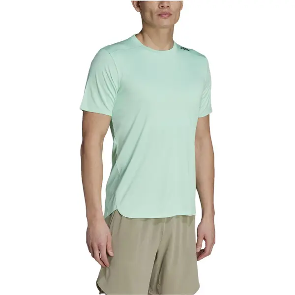 Футболка adidas Designed 4 Training HEAT.RDY HIIT Training T -shirt 'Easy Green', зеленый — фото 2
