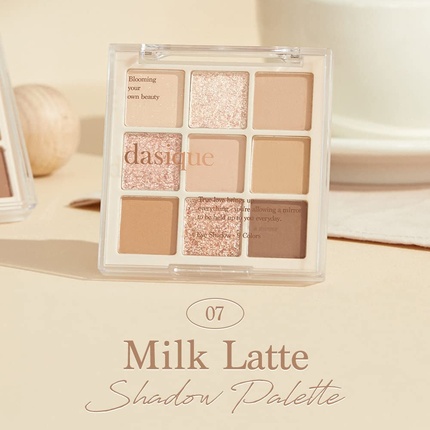 Тени для век Shadow Palette #07 Milk Latte Cruelty-Free 9 Blendable Shades — фото 2