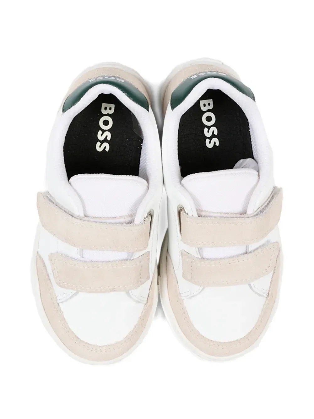 Кроссовки на липучках Boss Kidswear, белый — фото 3