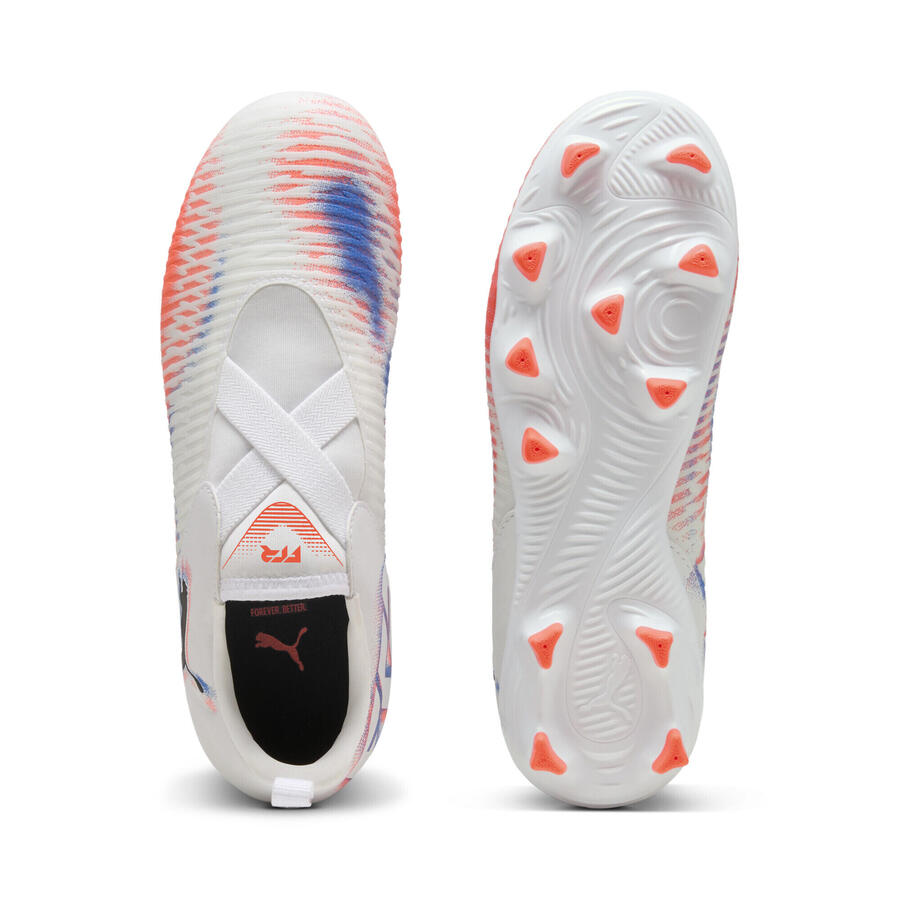 Футбольные бутсы FUTURE 8 MATCH FG/AG без шнурков, детские, PUMA — фото 4