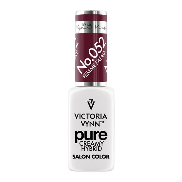 

Гибридный лак для ногтей Victoria Vynn Pure Creamy Hybrid 052 Femme Fatale, 8 мл