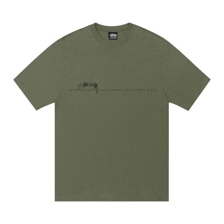 

Футболка Stussy Smooth 80 Tee, Olive