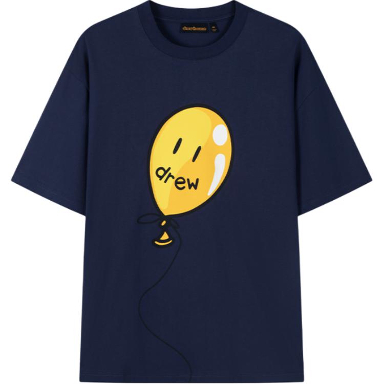 

Drew House Футболка унисекс морского синего цвета Marine Blue, Синий, Drew House Футболка унисекс морского синего цвета Marine Blue