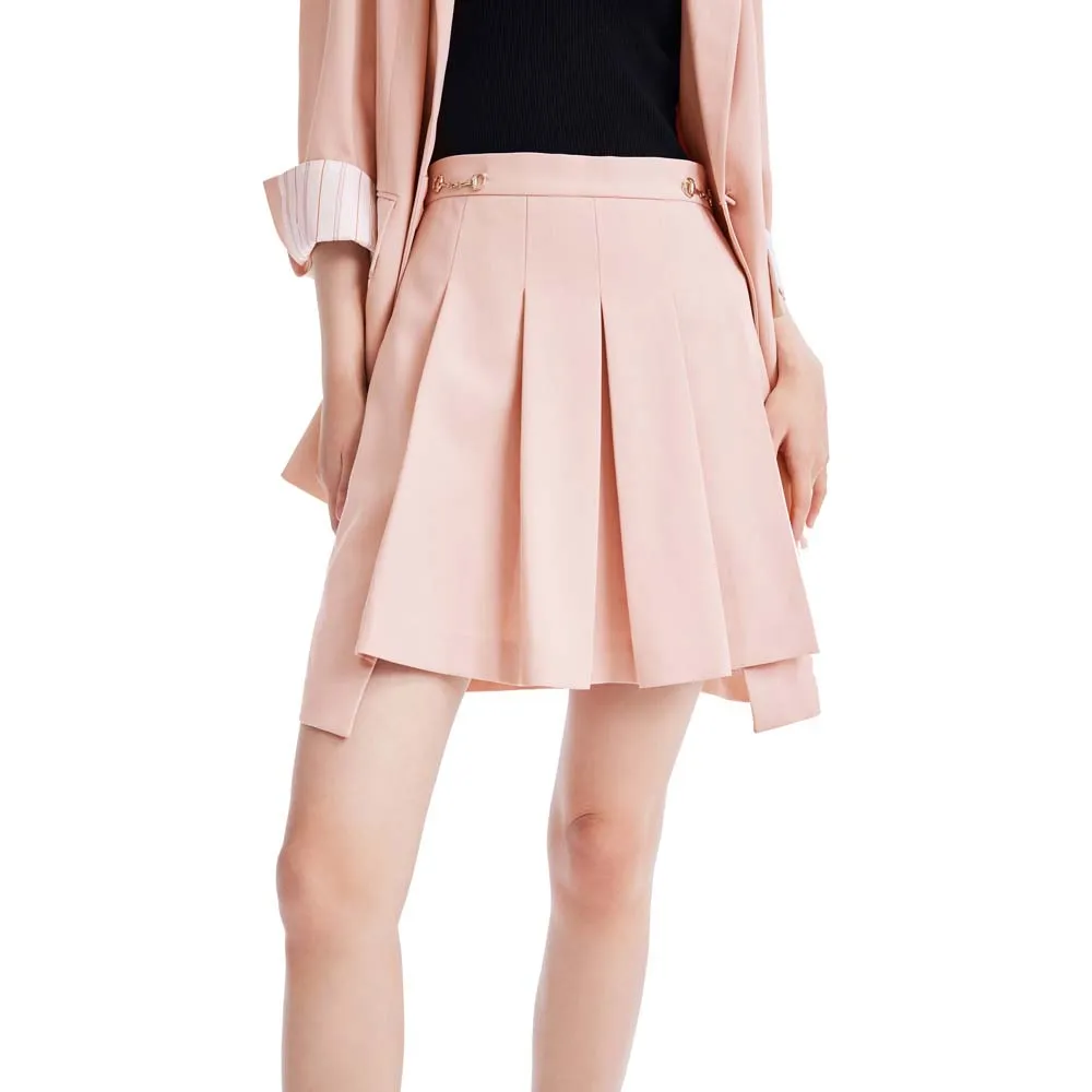 

Юбка Lily College Style Pleated skirt, розовый