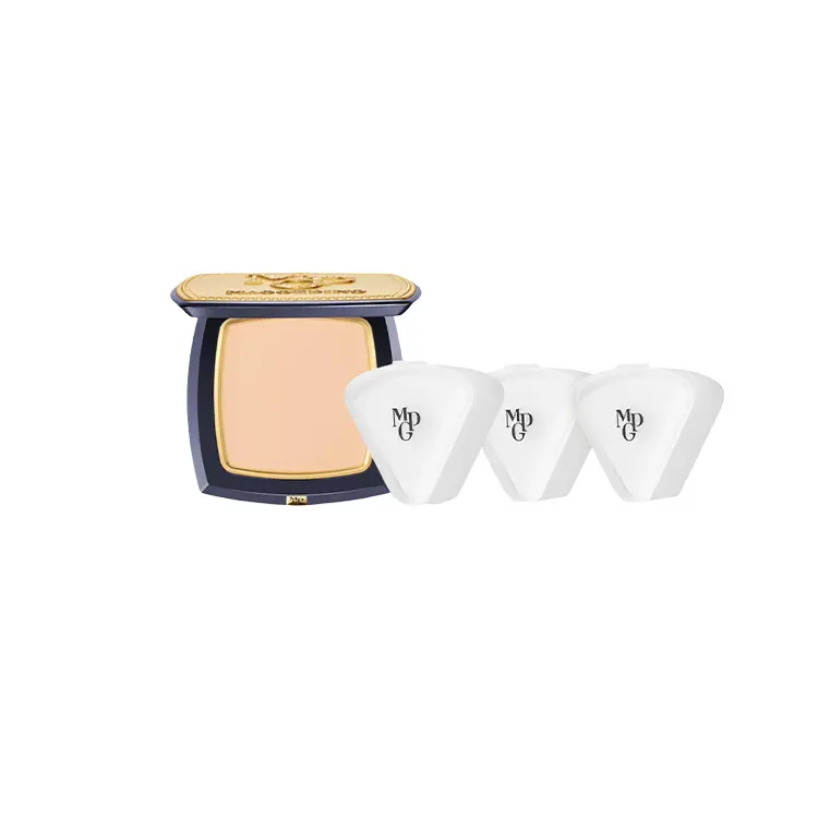 

Жидкий тональный крем/Крем-основа для женщин MAOGEPING, Two-Piece Set: Light-Sensing Seamless Foundation 3.5g #802+Portable Base Layer Triangle Sponge *3