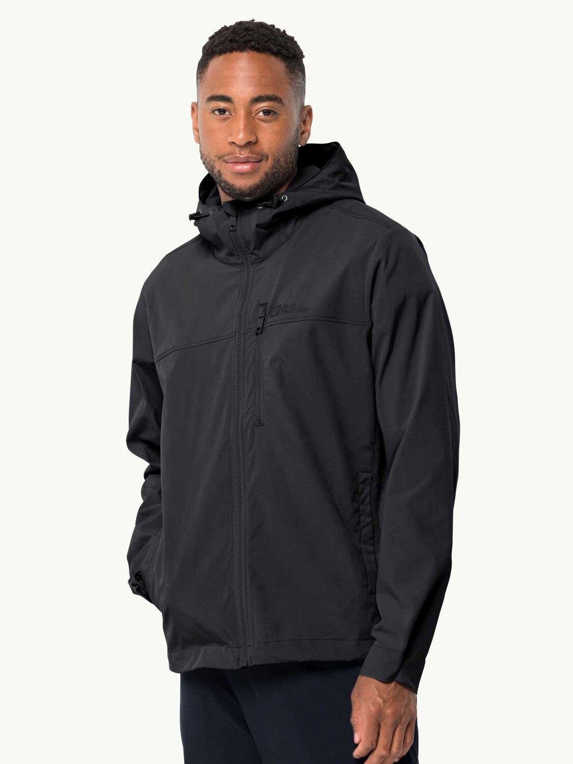 

Куртка Jack Wolfskin DESERT WIND JACKET M, черный