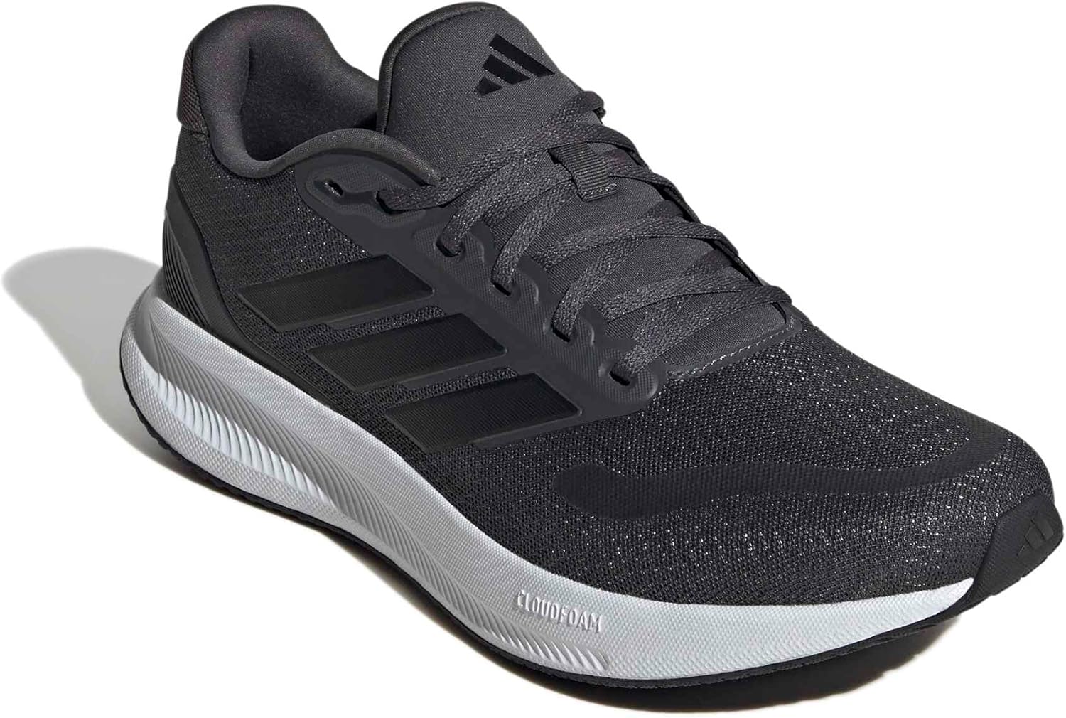 Мужские кроссовки adidas Falcon, белый/черный/серый — фото 4
