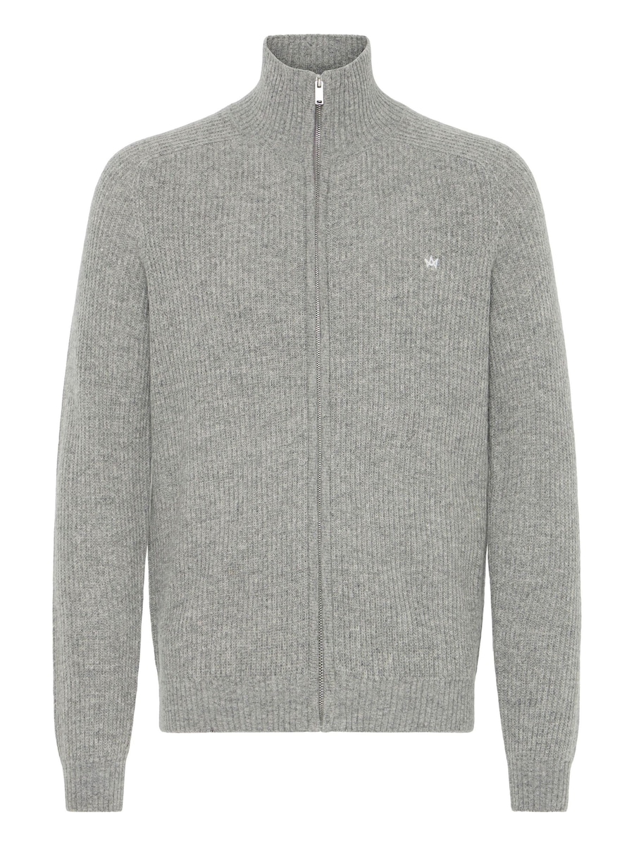 

Вязаный кардиган Kronstadt KSDoors, светло-серый