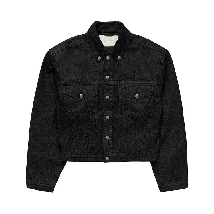 

Куртка Entire Studios Shrunken Denim Jacket, Raw Black