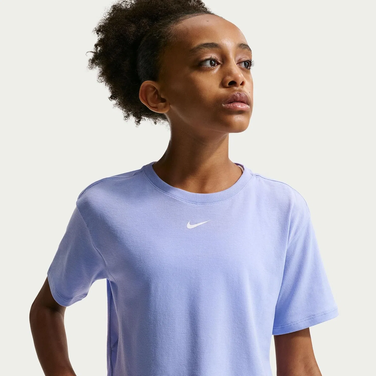 Футболка Dri-FIT, Nike, Light Thistle/White — фото 3