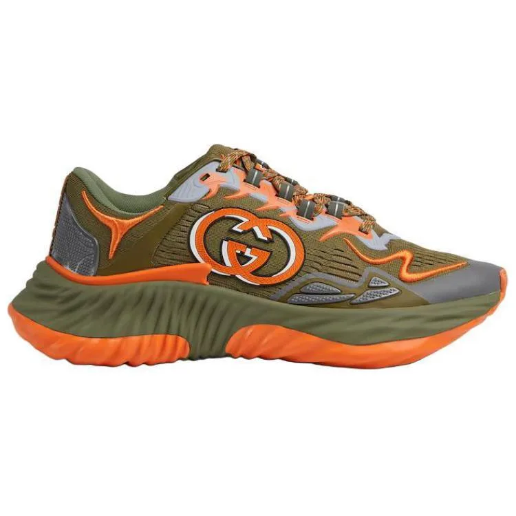 GUCCI Ripple Low top Casual Shoes мужские зеленые — фото 3