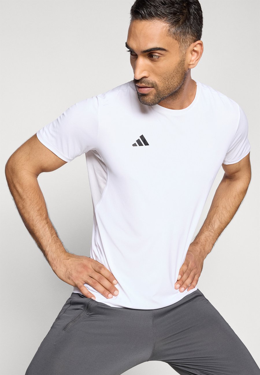 Спортивная футболка Adidas Performance ADIZERO TEE, White — фото 4