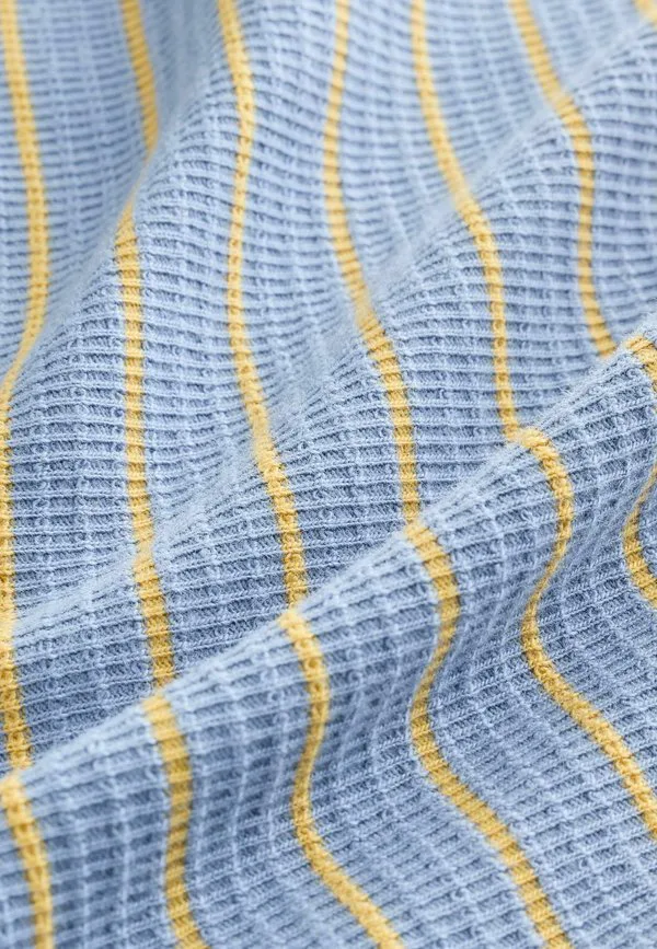Футболка-Поло с коротким рукавом, стандартного кроя, базовая модель. Next, Blue Yellow Stripe — фото 3