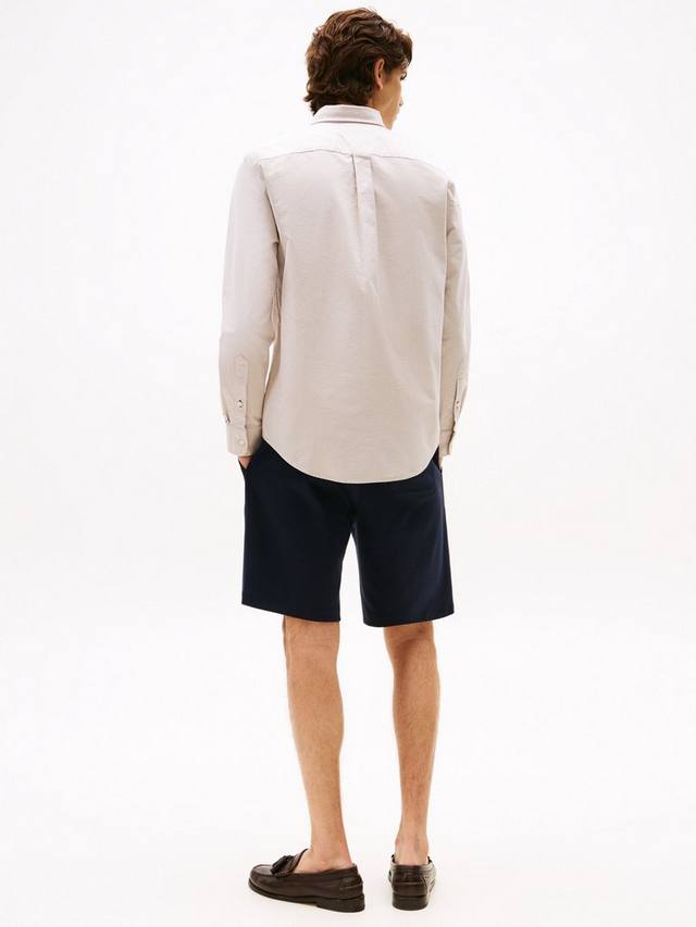 Оксфордская рубашка Regular Fit из хлопковой смеси Tommy Hilfiger, Light Brown — фото 2