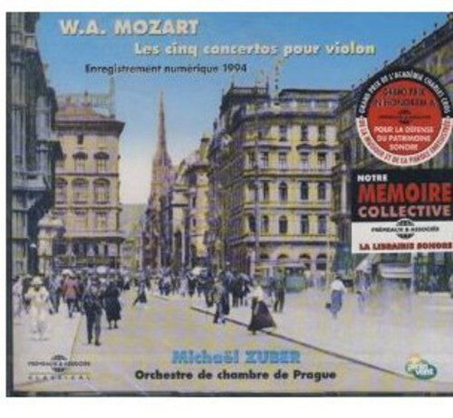 

CD диск Mozart, W.a. / Zuber / Orcheestre De Chambre: 5 Violin Concertos