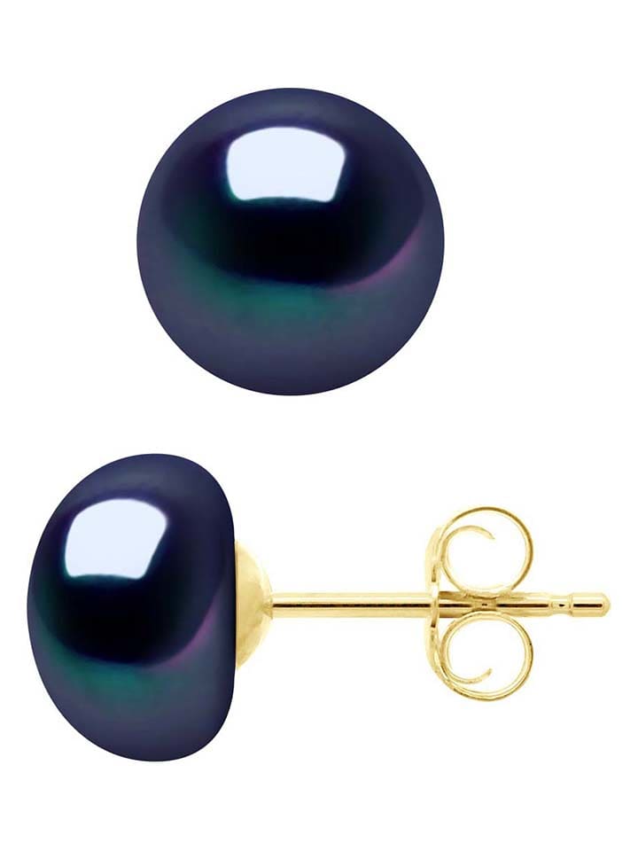 

Pearl Addict Серьги-гвоздики с жемчугом в таитянском стиле