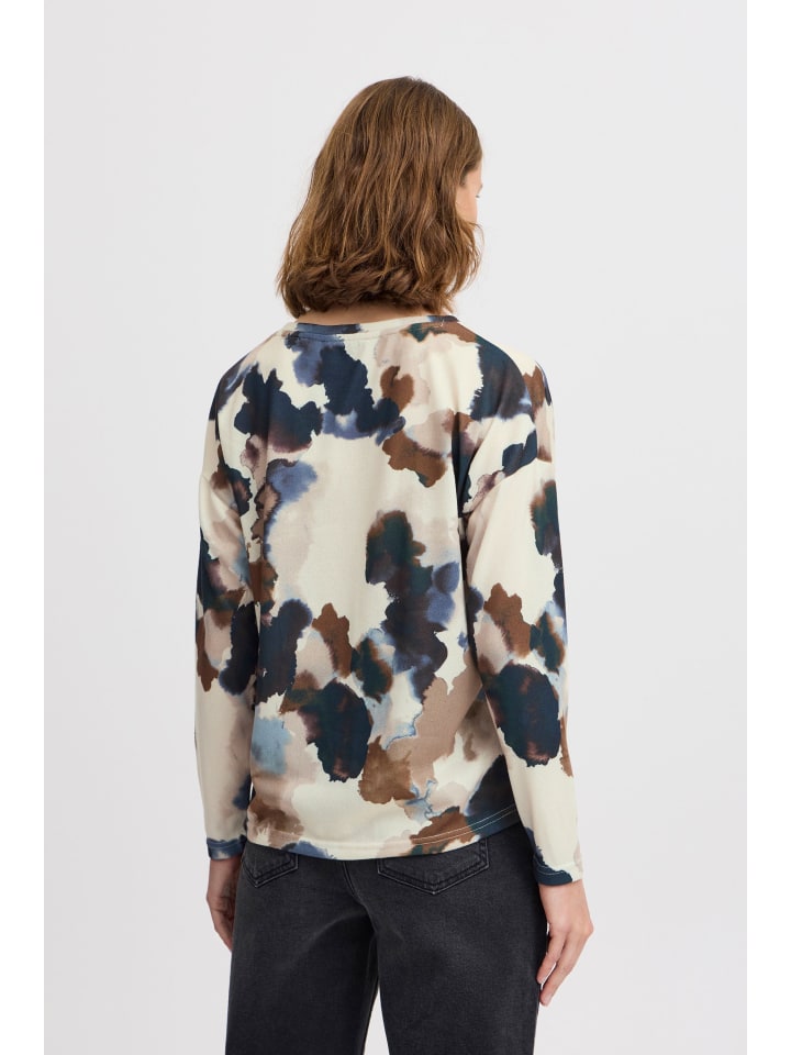 

Рубашка с длинными рукавами BYPIETA свободного кроя в цвете Березовая акварель b. young