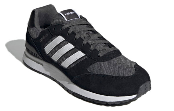 Кроссовки adidas Run 80s 'Black White', черный — фото 3